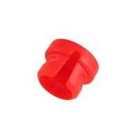 Cable Techniques Lo-Pro Connector Cap for Right Angle Low-Profile XLR Connectors - Red