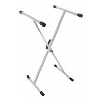 Keyboard Stand - Single Braced Clamp Style Height Adjustment