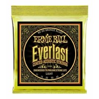 Ernie Ball 2558 Everlast Light Coated 80/20 Bronze Acoustic Guitar Strings