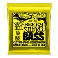 Ernie Ball 2840 Beefy Slinky Bass Guitar Strings 65-130