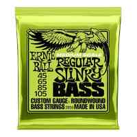 Ernie Ball 2856 Regular Slinky Wound Medium Scale Bass Strings - 45-105