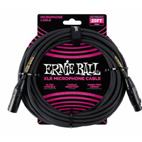 Ernie Ball 6073 25' Male / Female XLR Microphone Cable
