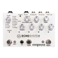 Empress Effects Echosystem Dual Engine Delay Effects Pedal