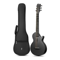 Enya Nova Go Mini Carbon Fibre Acoustic Guitar - Black