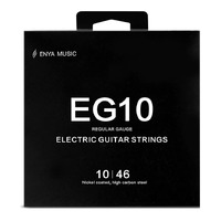 Enya EG10 Nickel High-Carbon Coated Electric Guitar Strings Set - 10-46