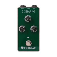 Foxgear Cream Screaming Overdrive Guitar Effects Pedal