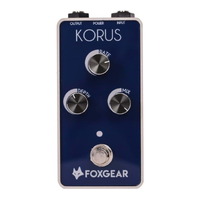 Foxgear KORUS Vintage Analog Chorus Guitar Effect Pedal