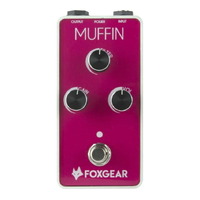 Foxgear MUFFIN Guitar Gilmourish Russian Muff Distortion Guitar Effect Pedal
