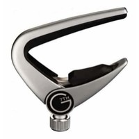 G7th G7NP6 Newport 6-String Electric and Acoustic Guitar Capo - Silver