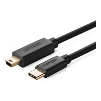 UGREEN 30185 Type-C Male to USB 2.0 Mini Male Cable - 1m