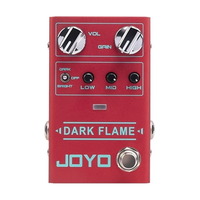 JOYO R-17 Dark Flame Modern Metal High Gain Distortion Guitar Effect Pedal