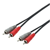 SWAMP 2x RCA to 2x RCA Stereo Audio Cable - 30cm