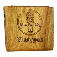 MacDaddy MDP1L V2 "Platypus" Compact In-Line Stomp Box - Natural Finish