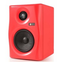 Pair of Monkey Banana Lemur 5" Active Modelling Studio Monitor Speakers - Red
