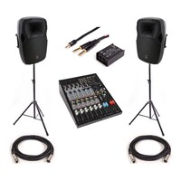 SWAMP Small Band PA System + Stage Equipment - 360W