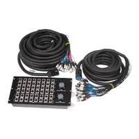 48 Channel - 32IN 16OUT - Multi-pin Stage Box w/ 10m Monitor Split - 10m