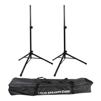 Speaker Stand Performance Pack - 2x Speakers Stands and Carry Bag