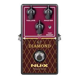 NUX Reissue Series 63' Diamond Overdrive Guitar Effects Pedal