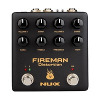 NUX NDS5 Fireman Dual Channel Distortion Effects Pedal