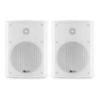 Power Dynamics BC50V 5" Indoor Outdoor Speaker Pair - White