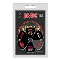 AC/DC #1 Celluloid Guitar Picks - 6 Pack - 0.71mm