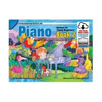Progressive Piano Book 2 for Young Beginners Book - Online Video and Audio