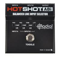 Radial Hotshot ABi Balanced Footswitch Line Input Selector
