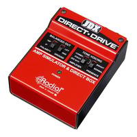 Radial JDX Direct-Drive Amp Simulator and DI Box Guitar Pedal