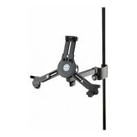 K&M 19791 Universal Tablet iPad PC Android Holder Mic Stand Clamp Mount