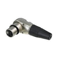 REAN RC3FR Right-Angle XLR(f) Connector