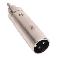 Audio Adapter - XLR male to RCA male