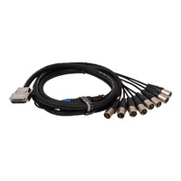 SWAMP 8-way DB-25 to XLR(m) Cable TASCAM wiring - 2m