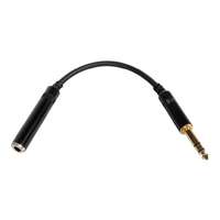 SWAMP Audio Link Cable - 1/4" TRS (m) to 1/4" TS (f) - 15cm