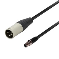 SWAMP Premium Mini XLR Female to XLR Male Cable - 1m