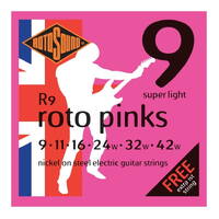 Rotosound R9 Roto Pinks Electric Guitar String - 9-42