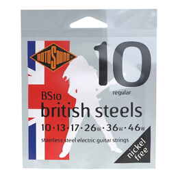 Rotosound BS10 British Steel Electric Guitar Strings - 10-46