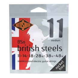 Rotosound BS11 British Steel Electric Guitar Strings - 11-48