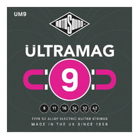 Rotosound UM9 Ultramag Electric Guitar String Set 9-42