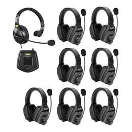 Saramonic WiTalk5 WT8D Full-Duplex 8-Person Wireless Intercom Headset System