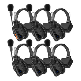 Saramonic WiTalk9 WT6S 6-Person Full-Duplex Wireless Intercom Headset System