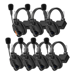 Saramonic WiTalk9 WT7S 7-Person Full-Duplex Wireless Intercom Headset System