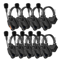 Saramonic WiTalk9 WT9S 9-Person Full-Duplex Wireless Intercom Headset System