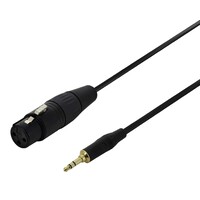 Câble M1 Pro Jack TRS / XLR mâle, 5m : Câble Micro Klotz