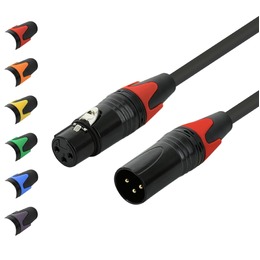 SWAMP Colour Coded Balanced XLR Cable - 2m