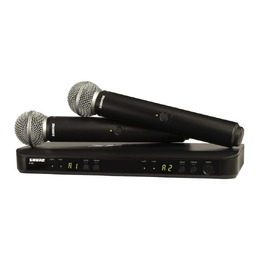 Shure BLX288 SM58 Dual Wireless Vocal Microphone System