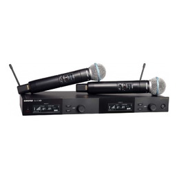 Shure SLXD24D B58 Dual Channel Digital Wireless Microphone System