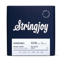 Stringjoy Signatures Nickel Wound Electric Guitar Strings - Light Gauge - 10-48