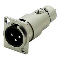 SWAMP TAMF XLR Pass-through Panel Mount Connector - Male to Female