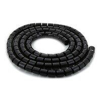 SWAMP Black Cable Spiral Protector Wrap - 2m