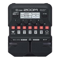 Zoom G1 FOUR Guitar Multi-Effects Processor Pedal